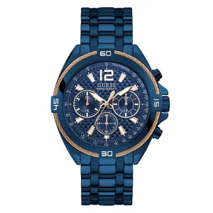 Guess Men's Watch Blue Case Quartz