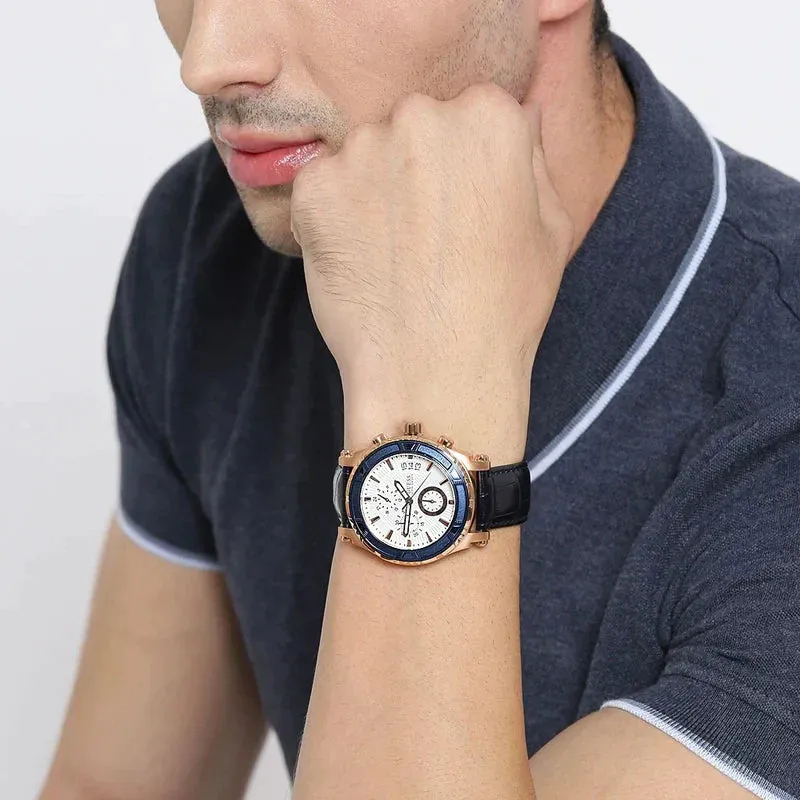 Guess Pinnacle Chronograph Silver Dial Men's Watch Men's Watch W0673G6