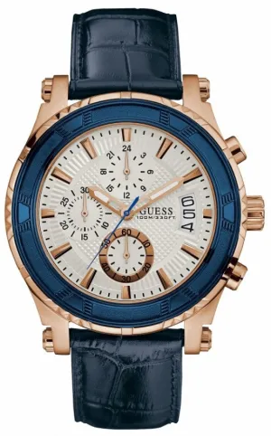 Guess Pinnacle Chronograph Silver Dial Men's Watch Men's Watch W0673G6