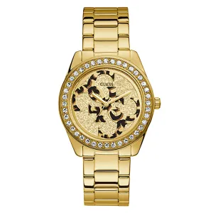 Guess Women's Watch Gold Tone Case Quartz
