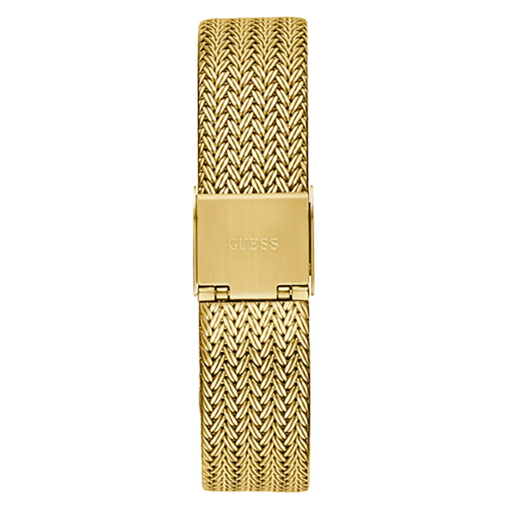 Guess Women's Watch Gold Tone Case Quartz