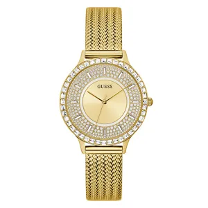 Guess Women's Watch Gold Tone Case Quartz