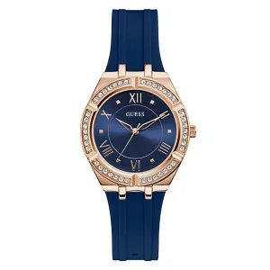 Guess Women's Watch Rose Gold Tone Case Quartz