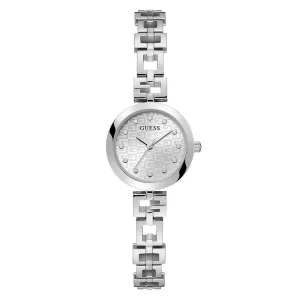 Guess Women's Watch Silver Tone Case Quartz