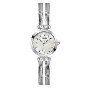 Guess Women's Watch Silver Tone Case Quartz