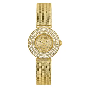 Guess Women's Watch Silver Tone Case Quartz
