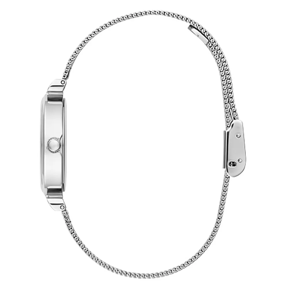 Guess Women's Watch Silver Tone Case Quartz