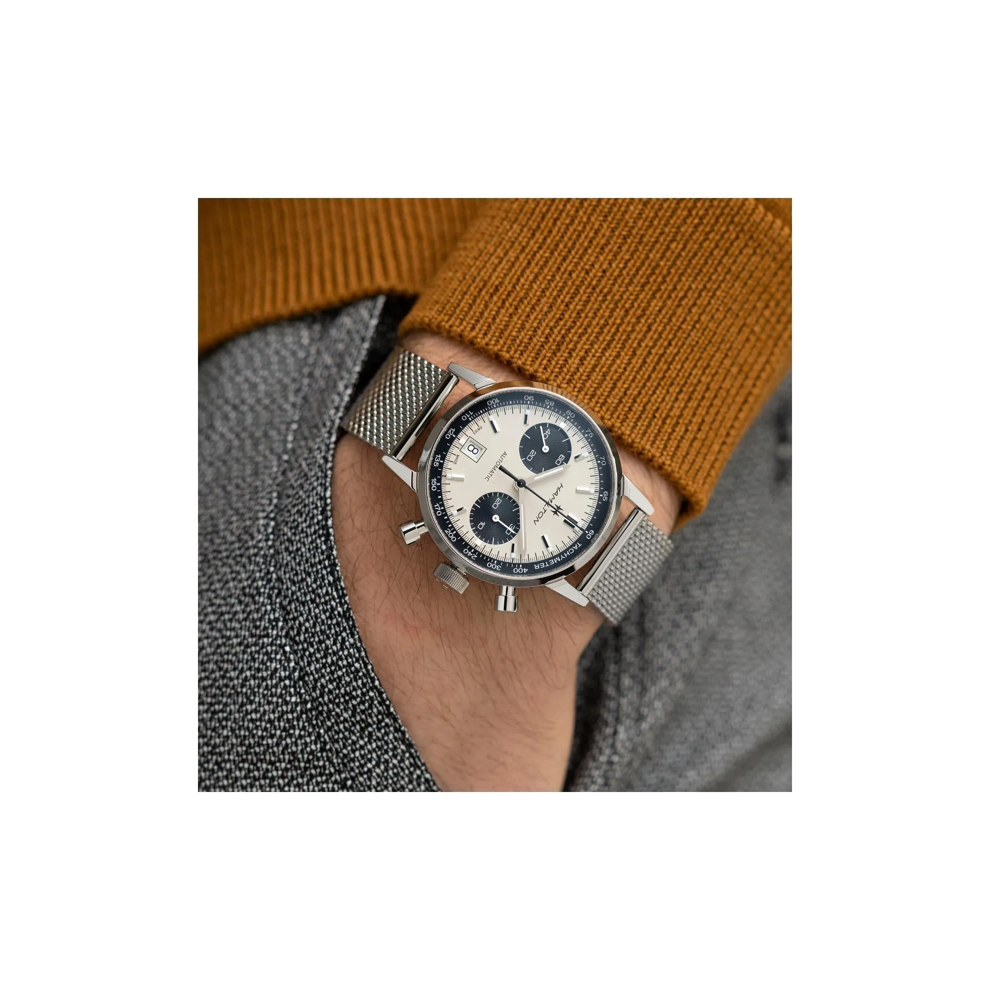 Hamilton American Classic Intra-Matic Automatic Chrono Men's Watch H38416111