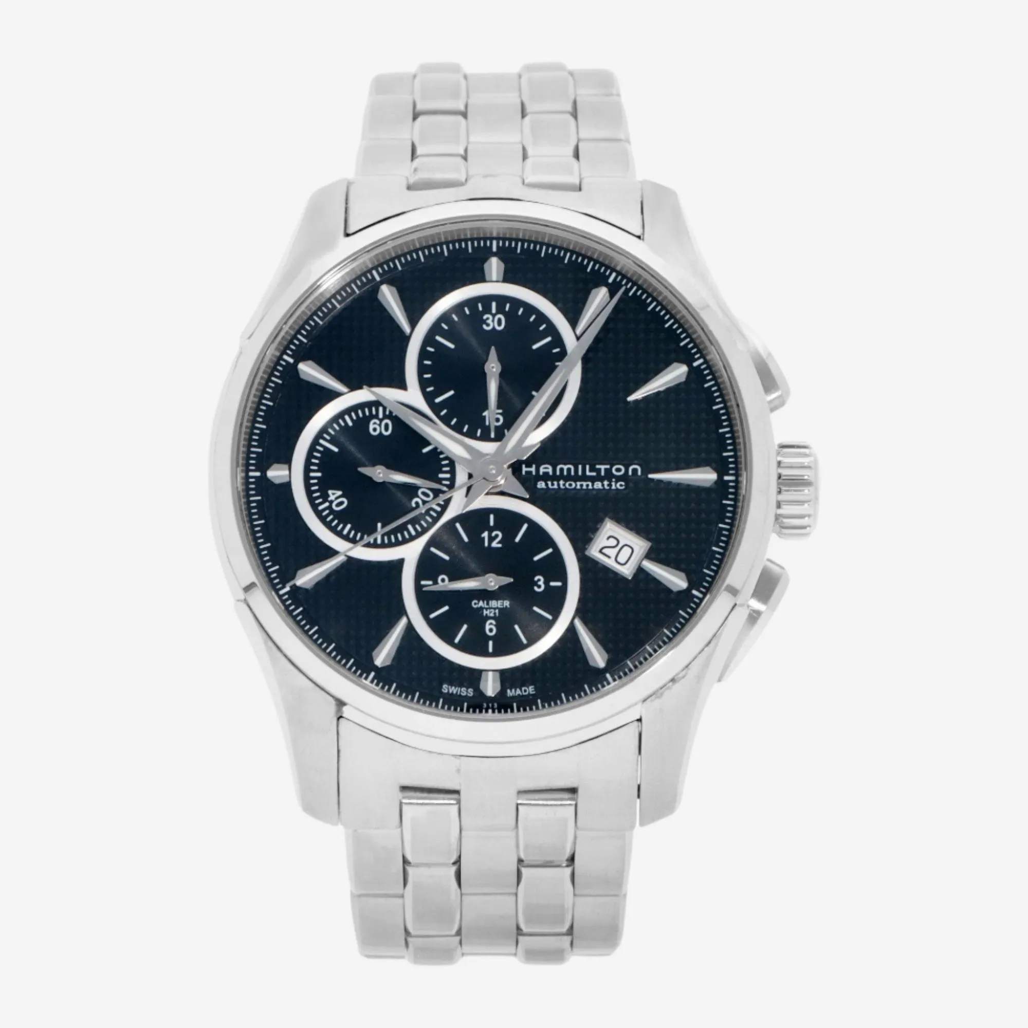 Hamilton Jazzmaster Chrono 42 mm Stainless Steel Automatic Men's Watch H32596131