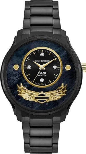 Harley Davidson 115 Anniversary Women's Watch 78P101