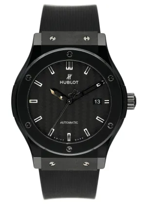 Hublot Classic Fusion 542.CM.1770.RX Black Ceramic Mens Watch