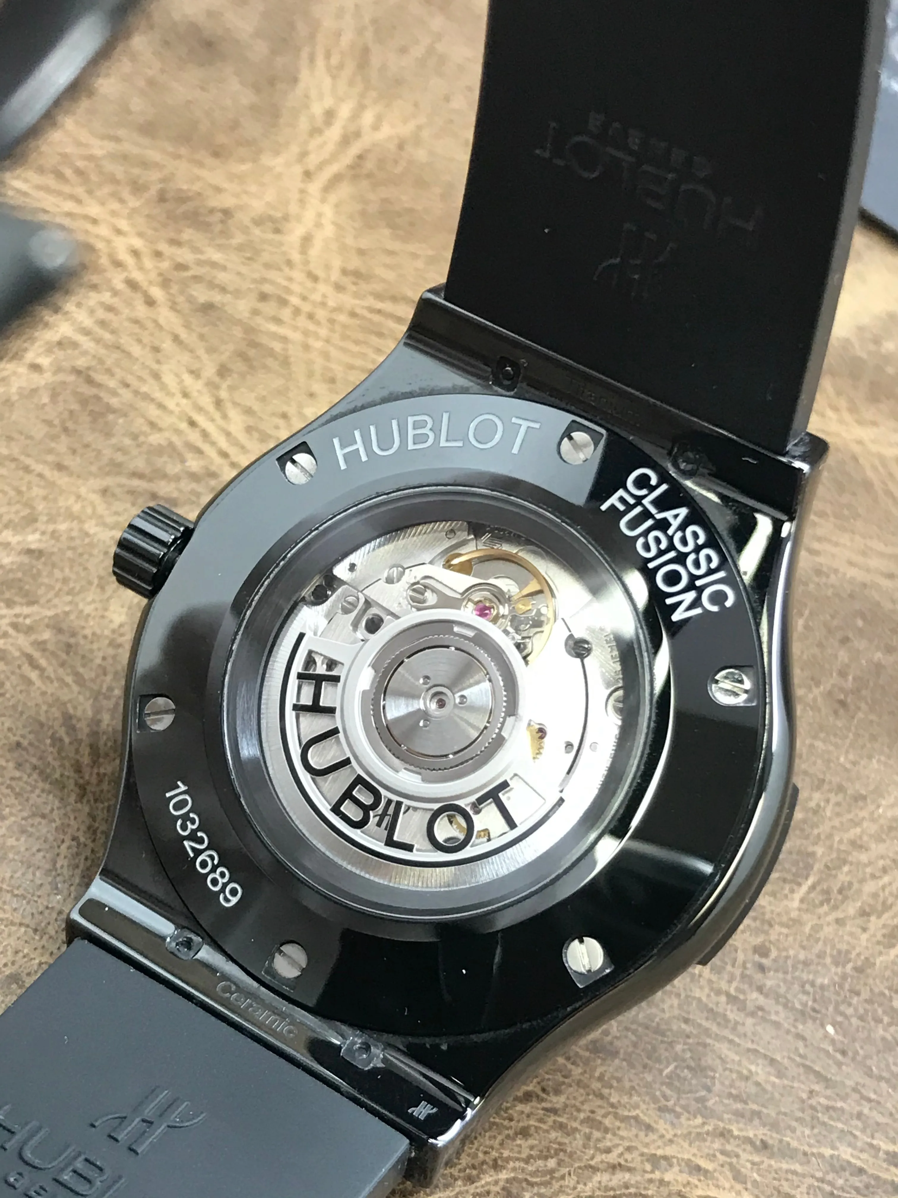 Hublot Classic Fusion Black Magic 511.CM.1771.RX Carbon Fiber Dial Automatic  Men's Watch