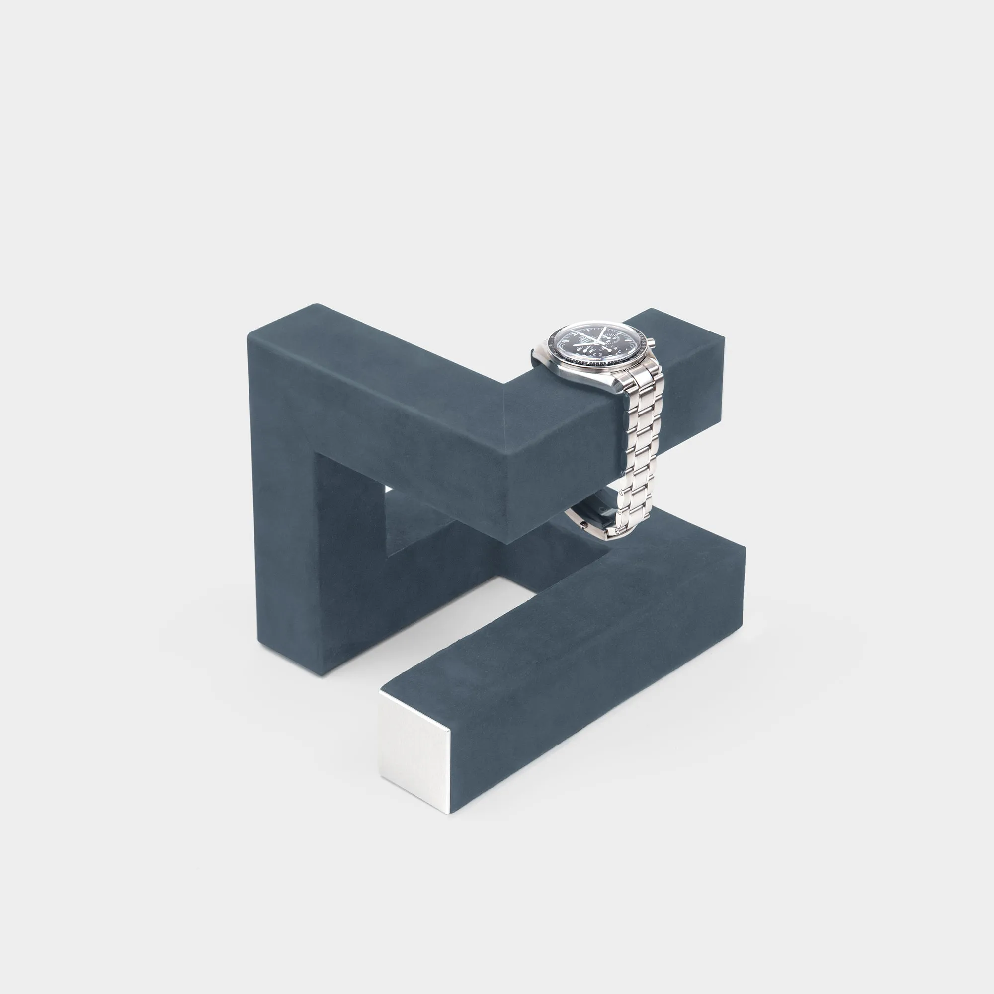 HUDSON 3 WATCH STAND - DUSTY BLUE / GREY