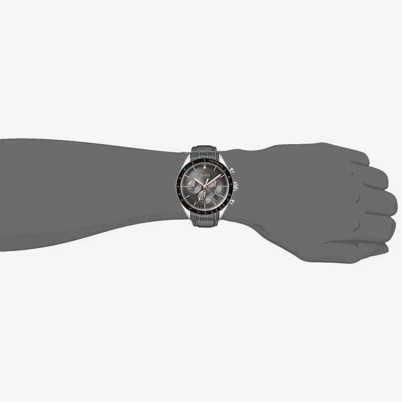 Hugo Boss Men's Chronograph Quartz Watch with Leather Strap 1513628