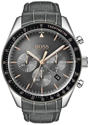Hugo Boss Men's Chronograph Quartz Watch with Leather Strap 1513628
