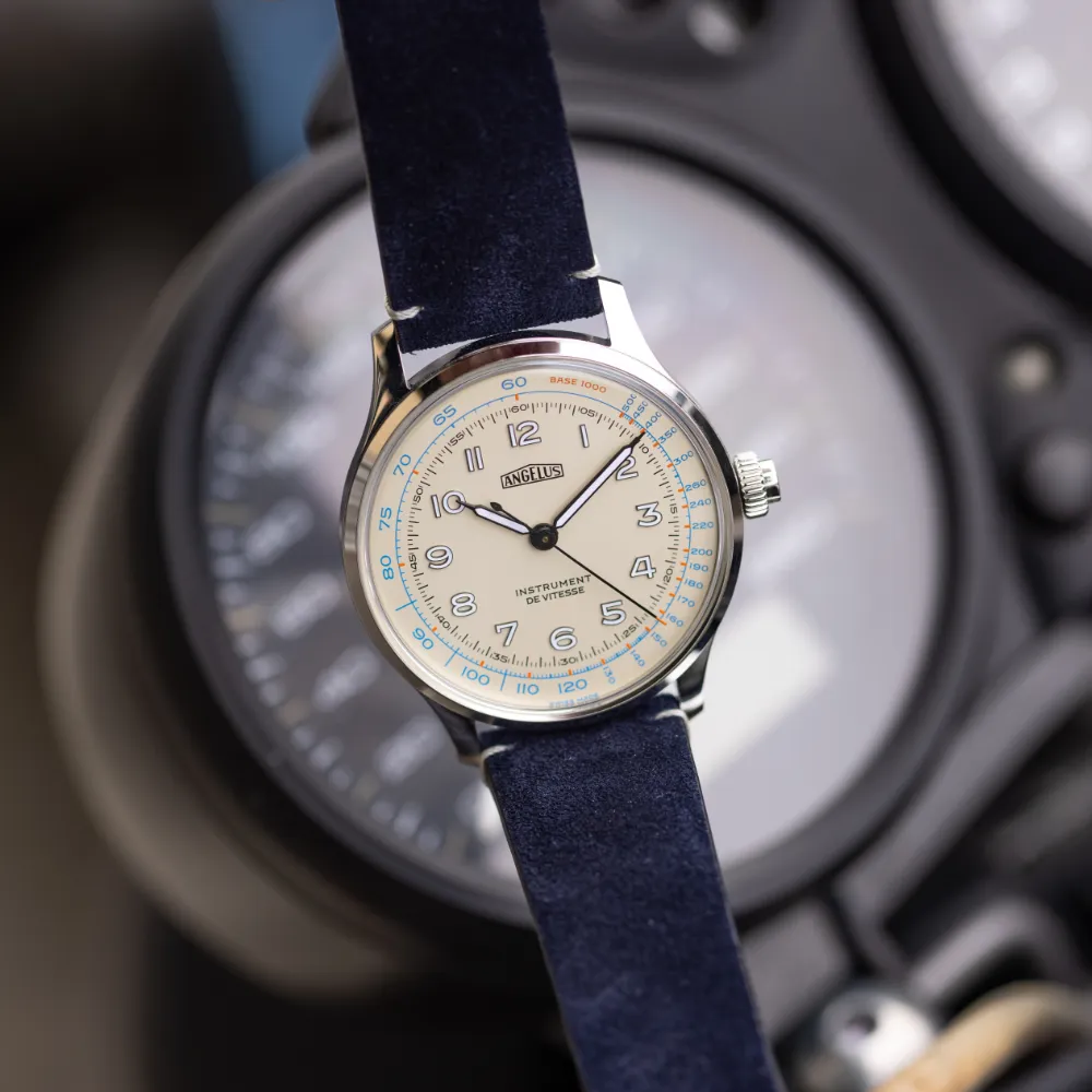 Instrument de Vitesse Acier opalin