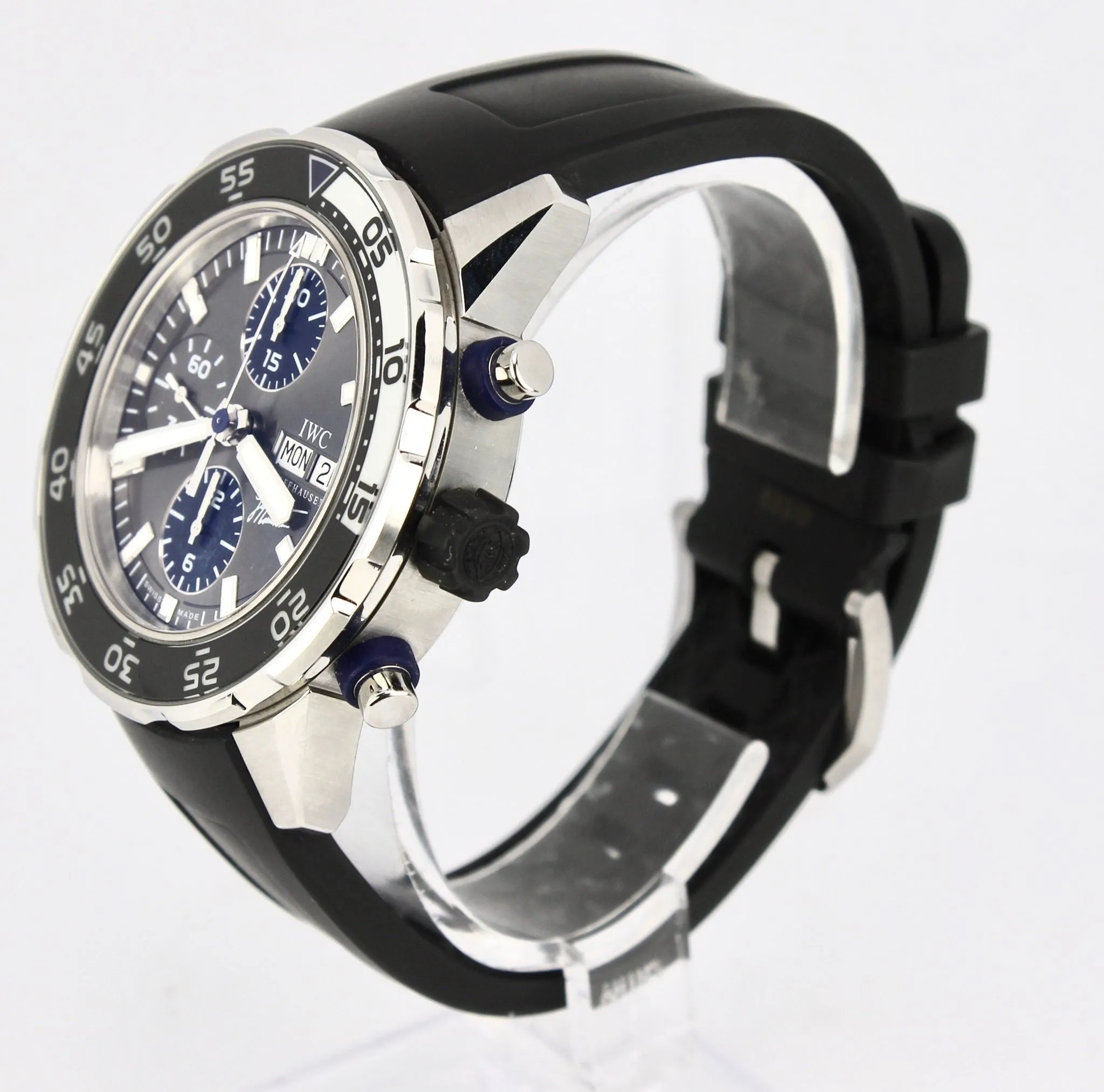 IWC Aquatimer Jacques J.Y. Cousteau Day Date Chronograph 44mm IW376706 3767-06
