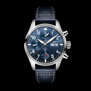 IWC Pilot’S Watch Chronograph 41 Watch, 41mm Blue Dial, IW388101