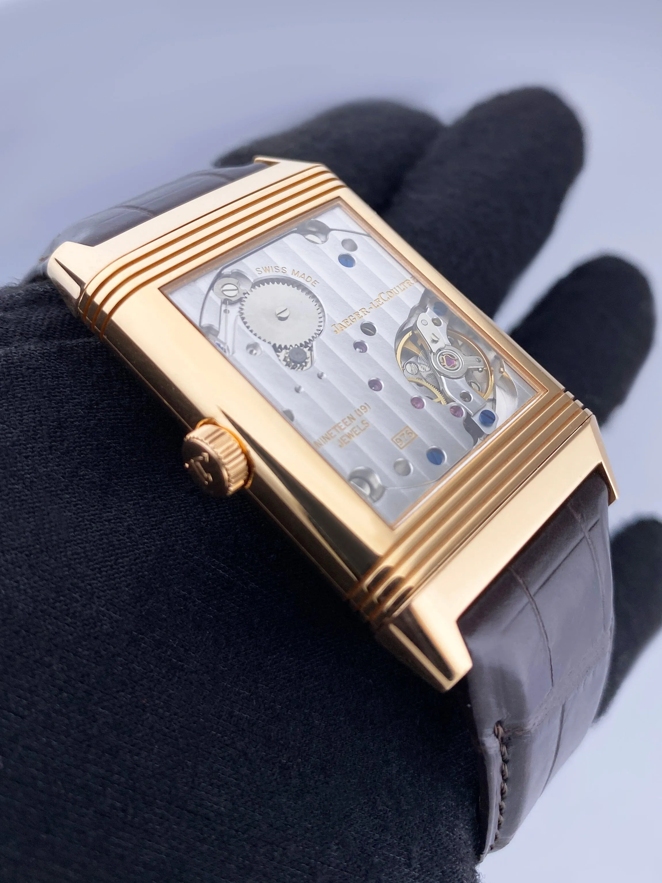 Jaeger-LeCoultre Grande Reverso 976 Q3732420 Mens Watch Box Papers