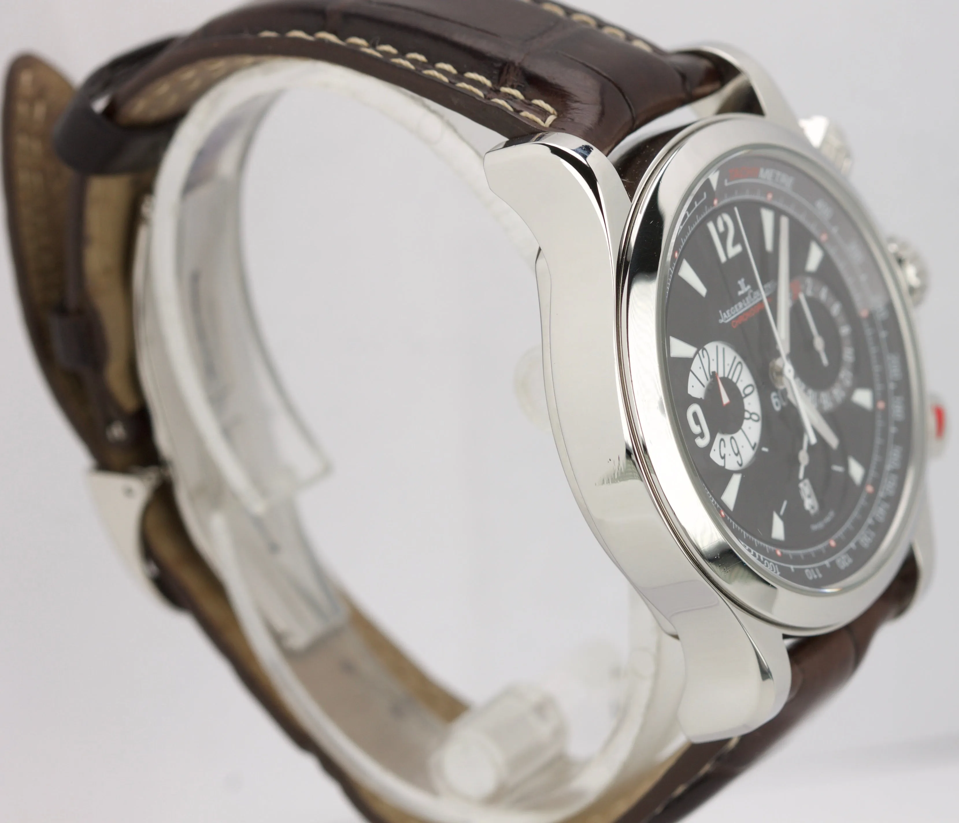 Jaeger-LeCoultre JLC Master Compressor Steel 41.5mm Chronograph 146.8.25 Watch