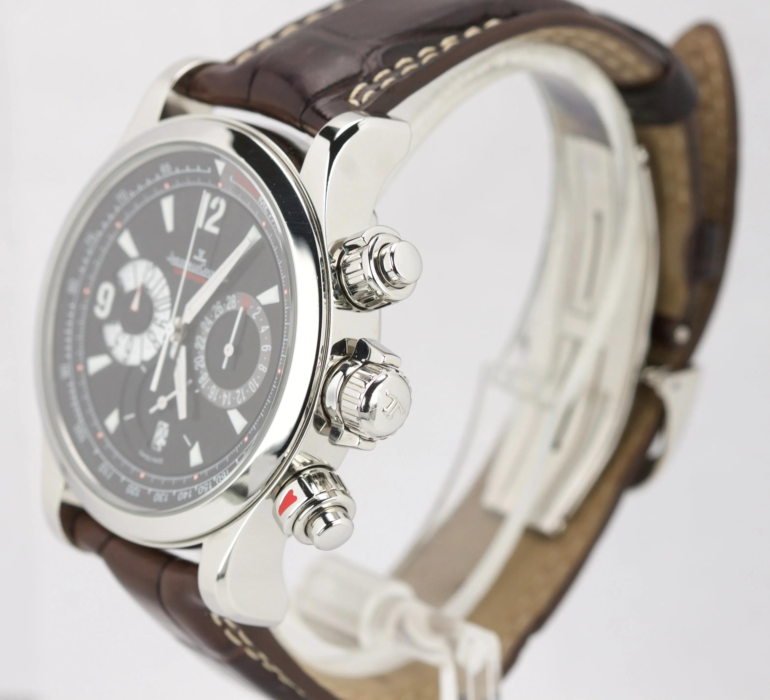 Jaeger-LeCoultre JLC Master Compressor Steel 41.5mm Chronograph 146.8.25 Watch