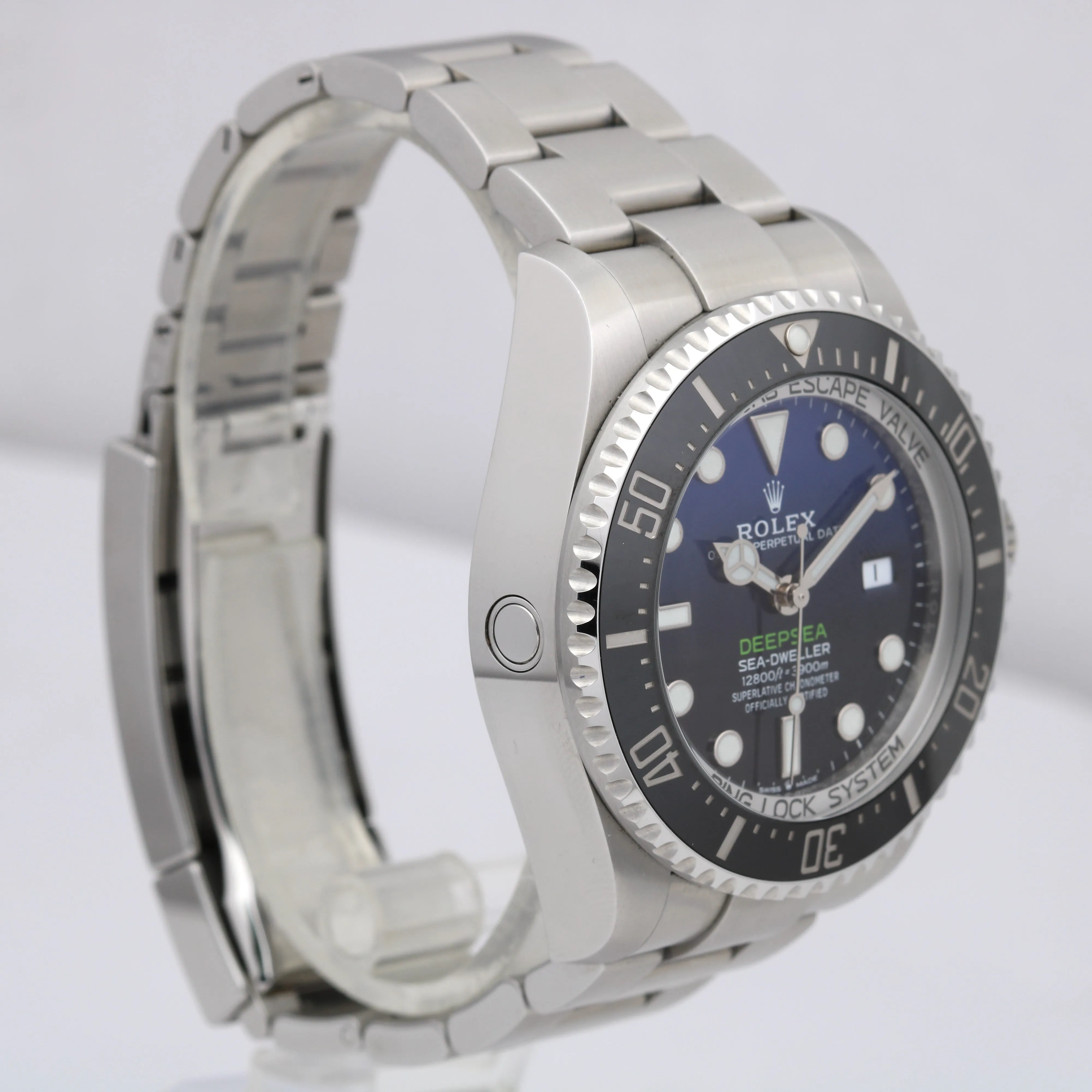 JULY 2022 Rolex Sea-Dweller Deepsea 126660 JAMES CAMERON Black Blue 44mm Watch