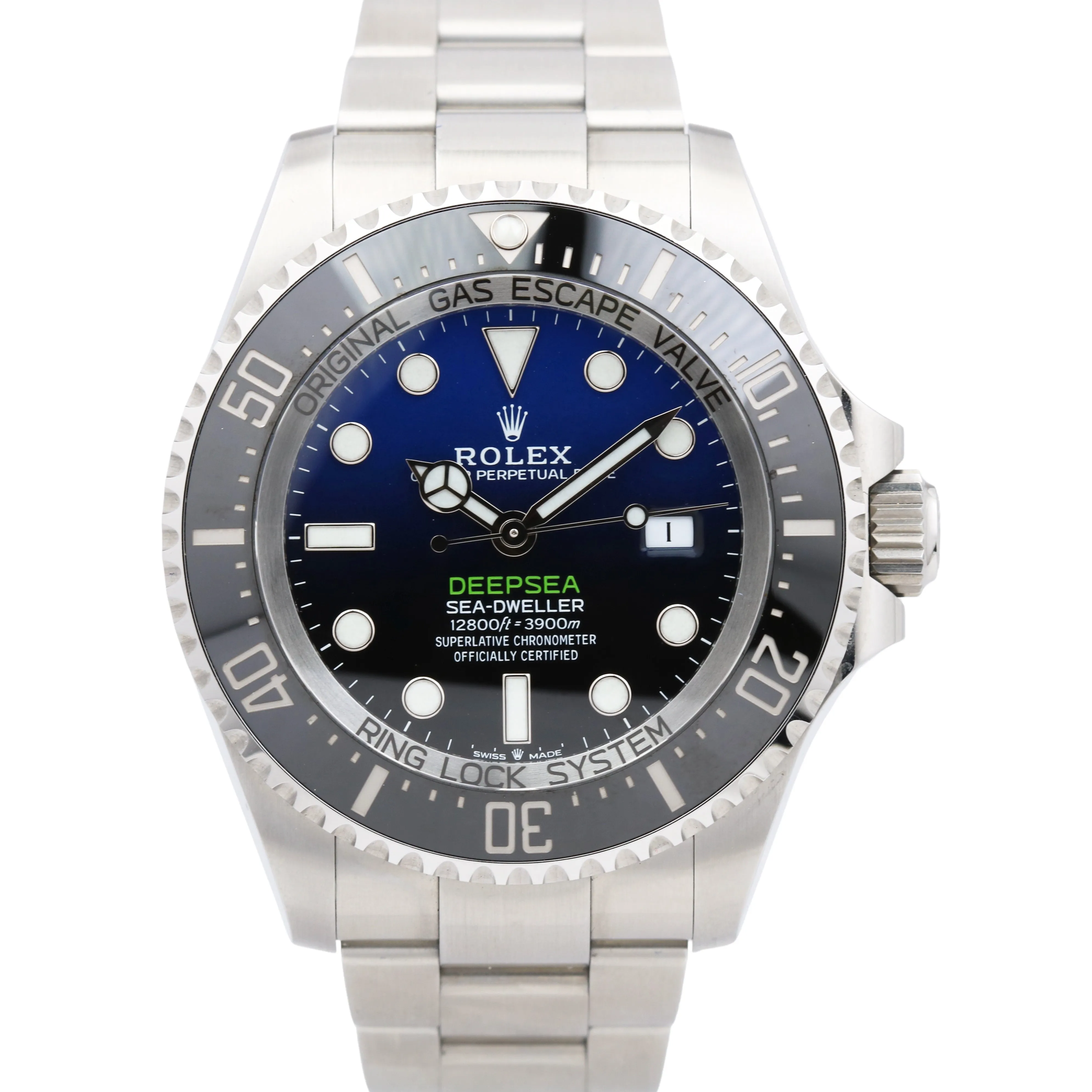 JULY 2022 Rolex Sea-Dweller Deepsea 126660 JAMES CAMERON Black Blue 44mm Watch