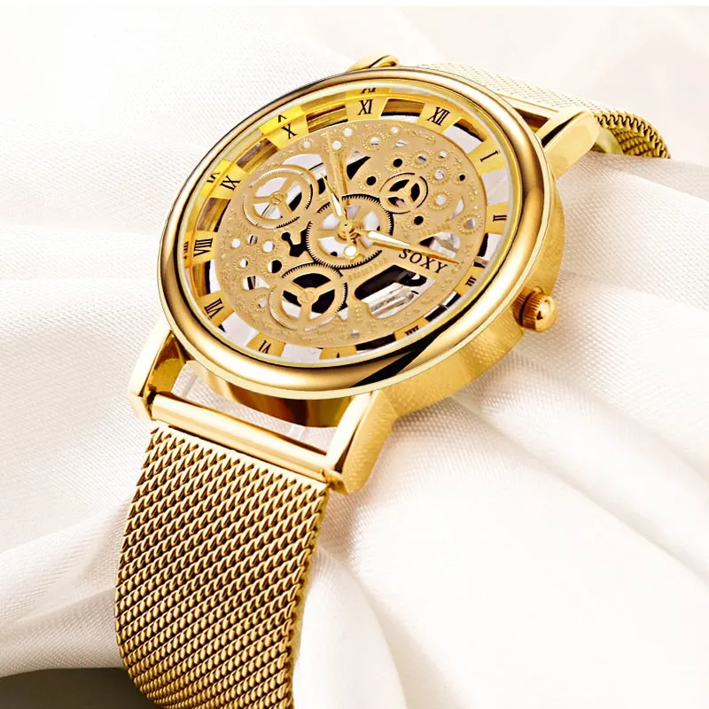 Kendrick Wyatt Retro Luxury Hollow Steel Watches