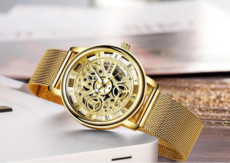 Kendrick Wyatt Retro Luxury Hollow Steel Watches