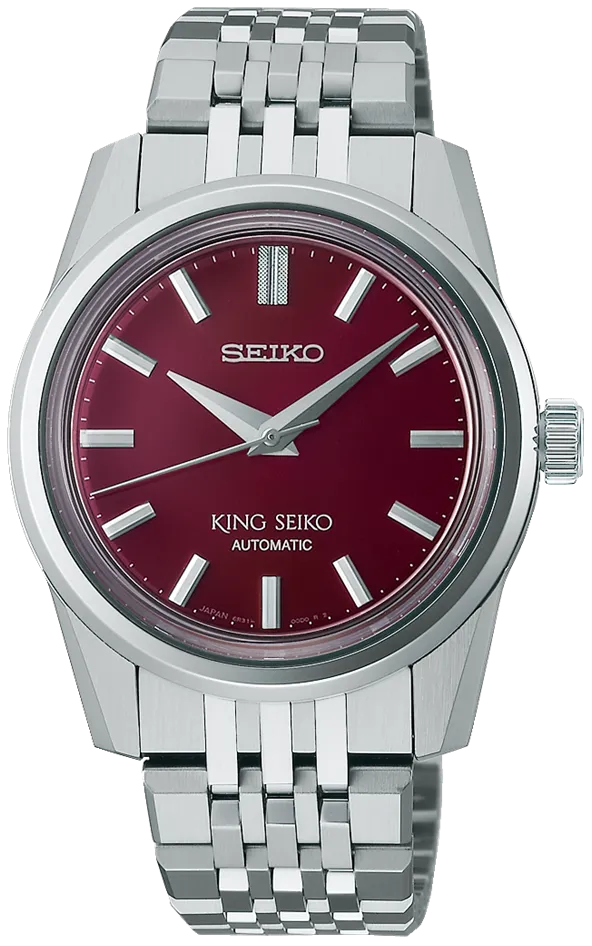 King Seiko KSK Series 2021 Mechanical Automatic Burgundy SPB287
