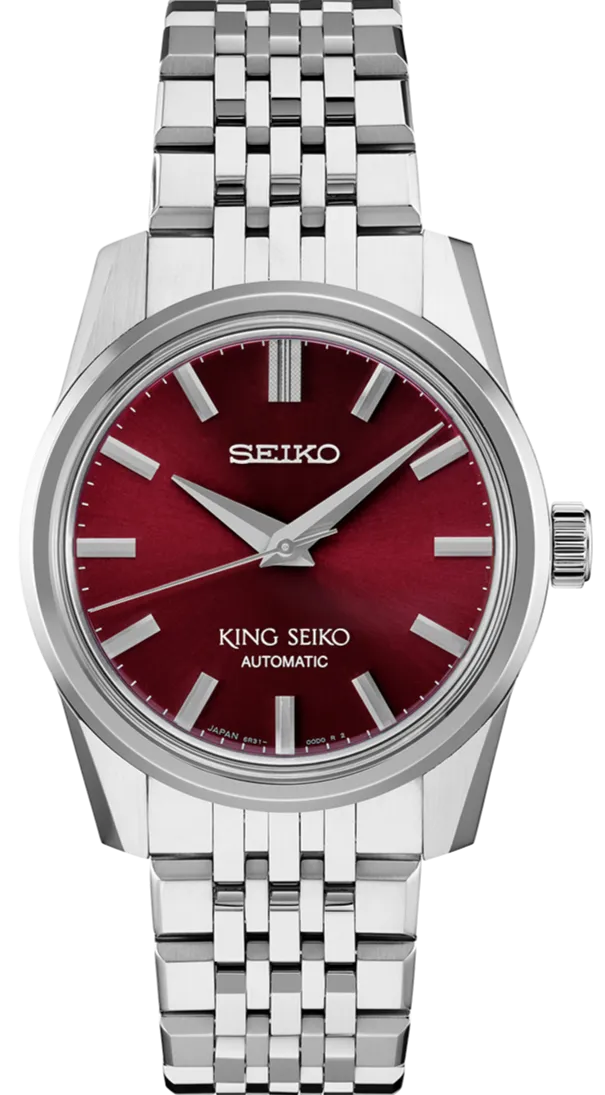 King Seiko KSK Series 2021 Mechanical Automatic Burgundy SPB287