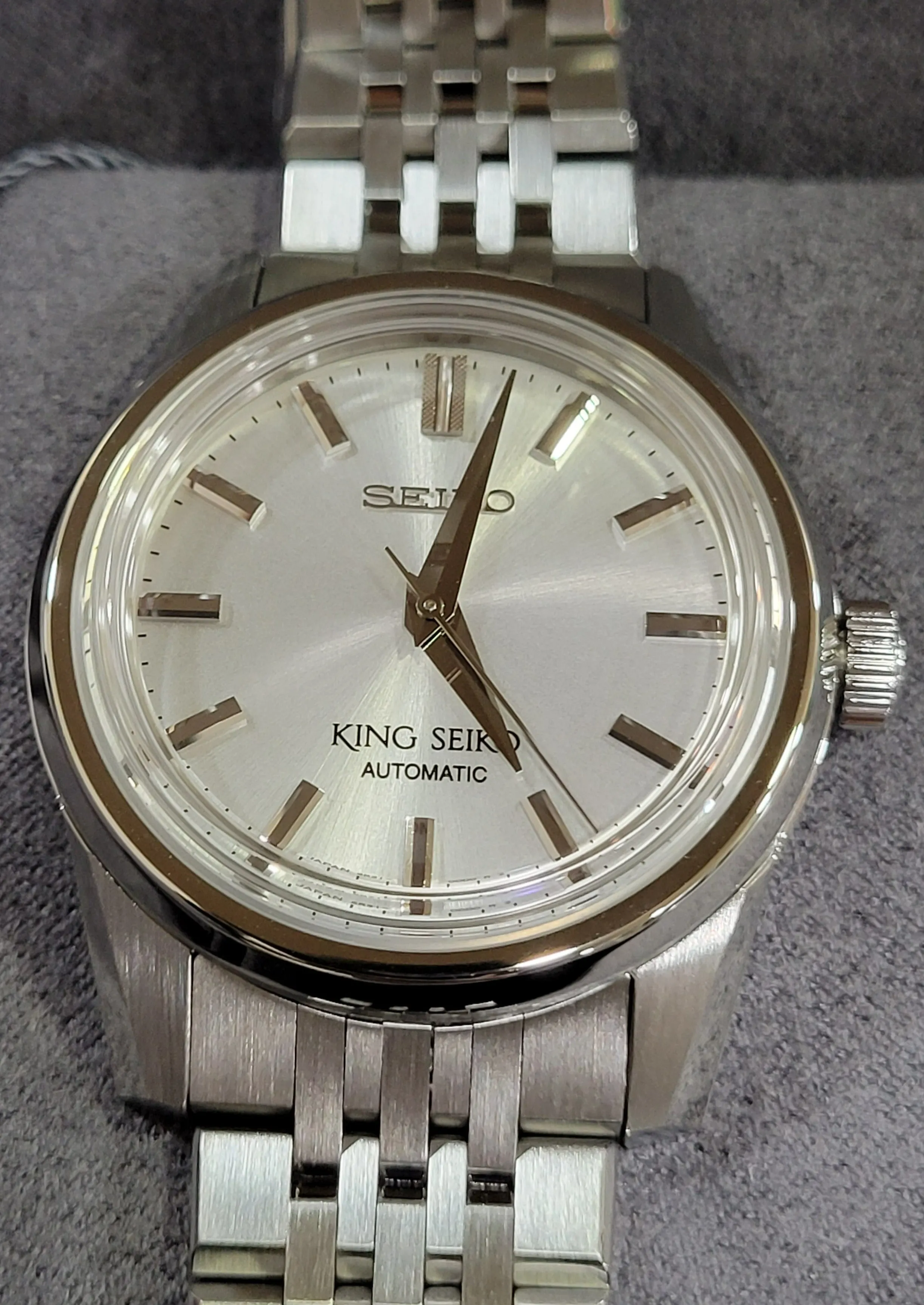 King Seiko KSK Series Mechanical Automatic Silver SPB279