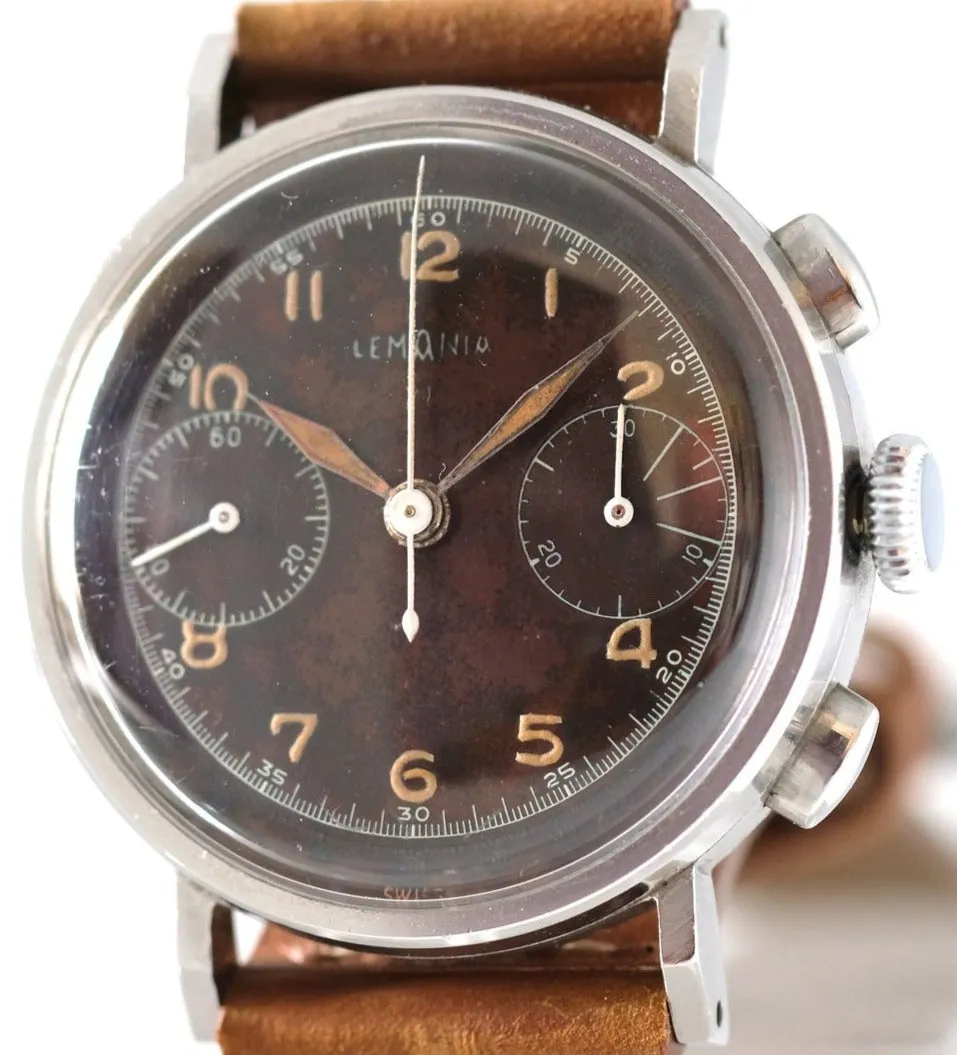 Lemania 15TL "Tropical" Oversized Chronograph
