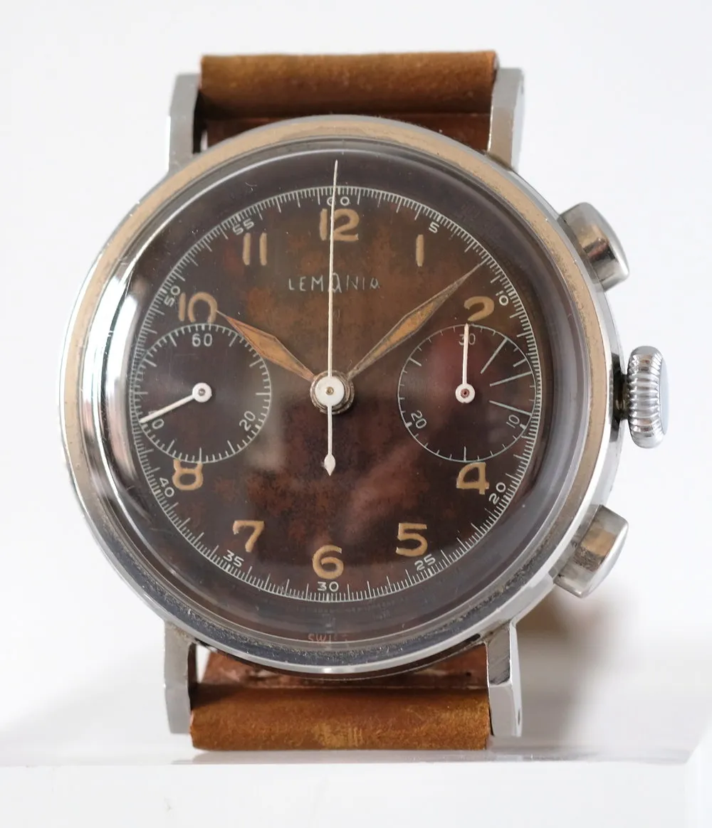 Lemania 15TL "Tropical" Oversized Chronograph