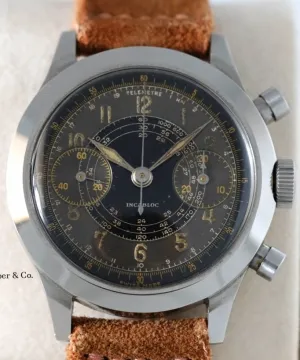 Lemania Chronograph with Telemeter Scale