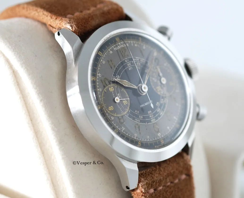 Lemania Chronograph with Telemeter Scale