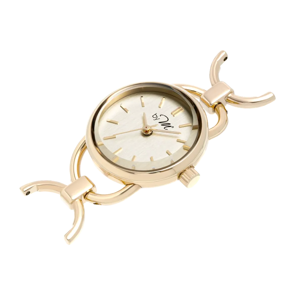Link GD Opal - Gold Case, Champagne Gold Dial, Beige Leather Strap