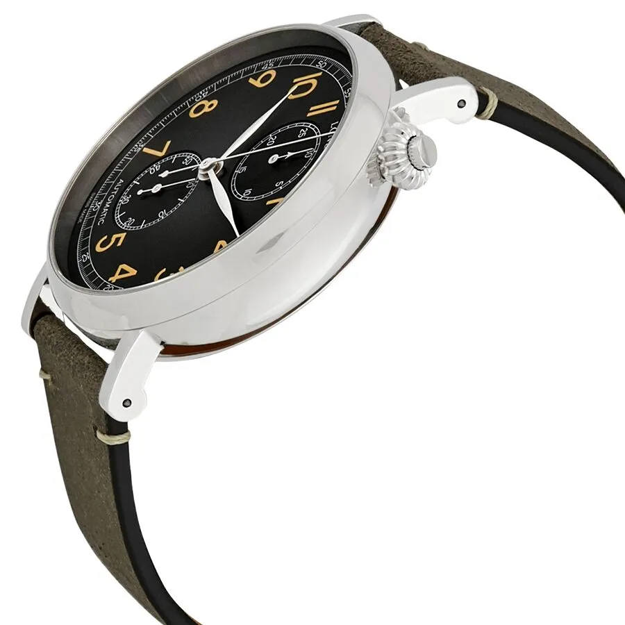 Longines Aviation Type A-7 USA Limited Edition Black Grained Dial Automatic Men's Watch L28234532 L2.823.4.53.2