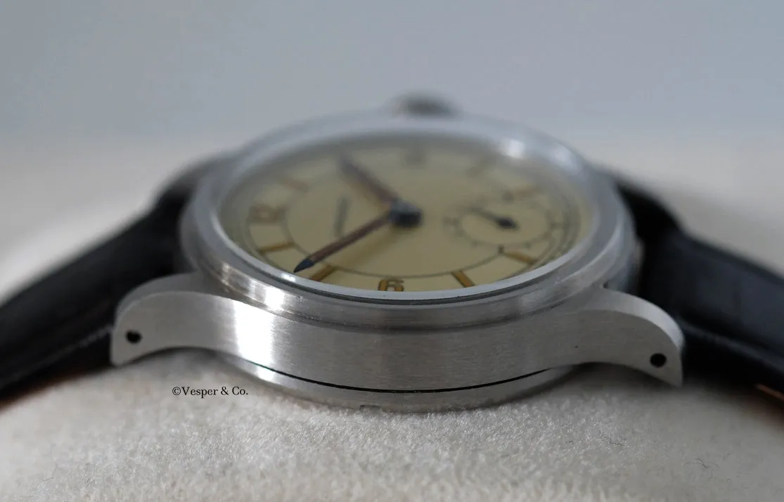 Longines Calatrava Wristwatch with Two-Tone Dial