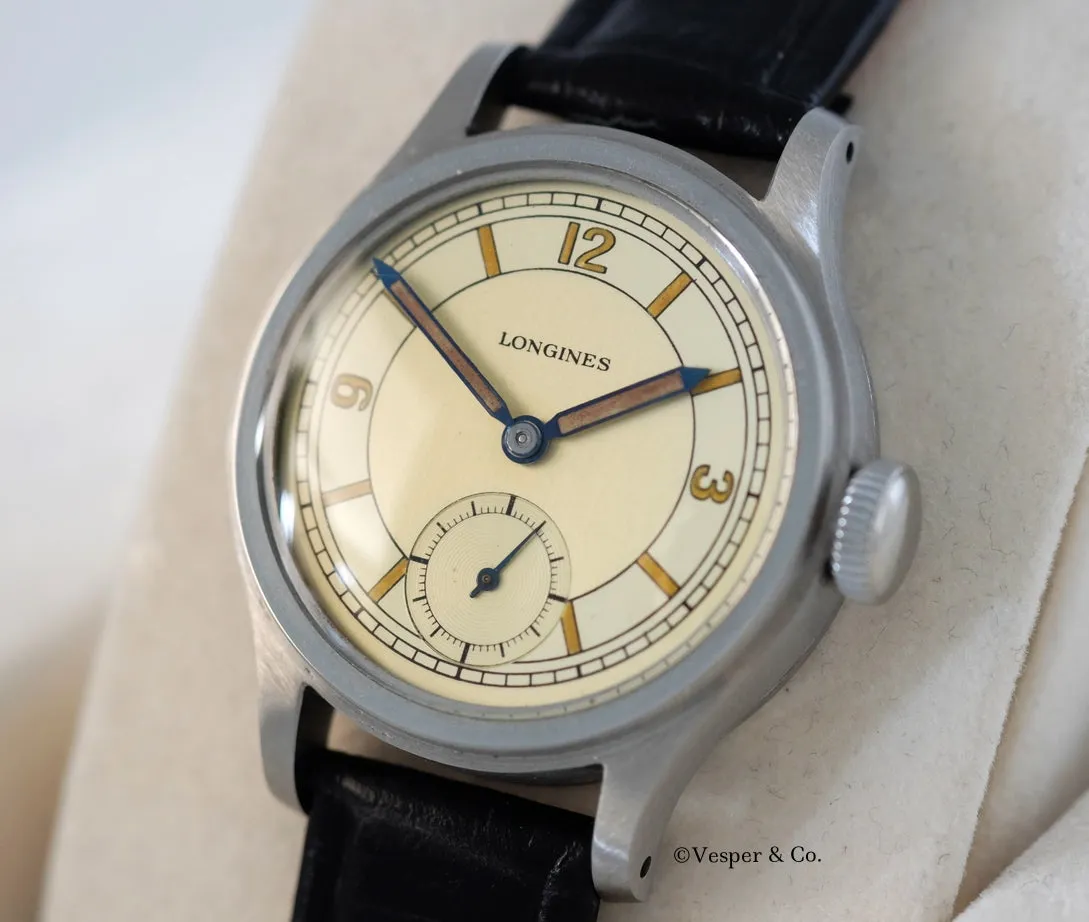 Longines Calatrava Wristwatch with Two-Tone Dial
