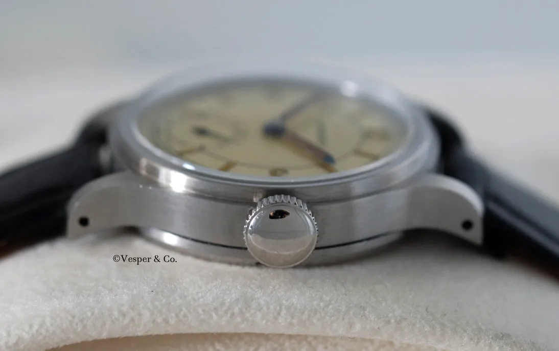 Longines Calatrava Wristwatch with Two-Tone Dial
