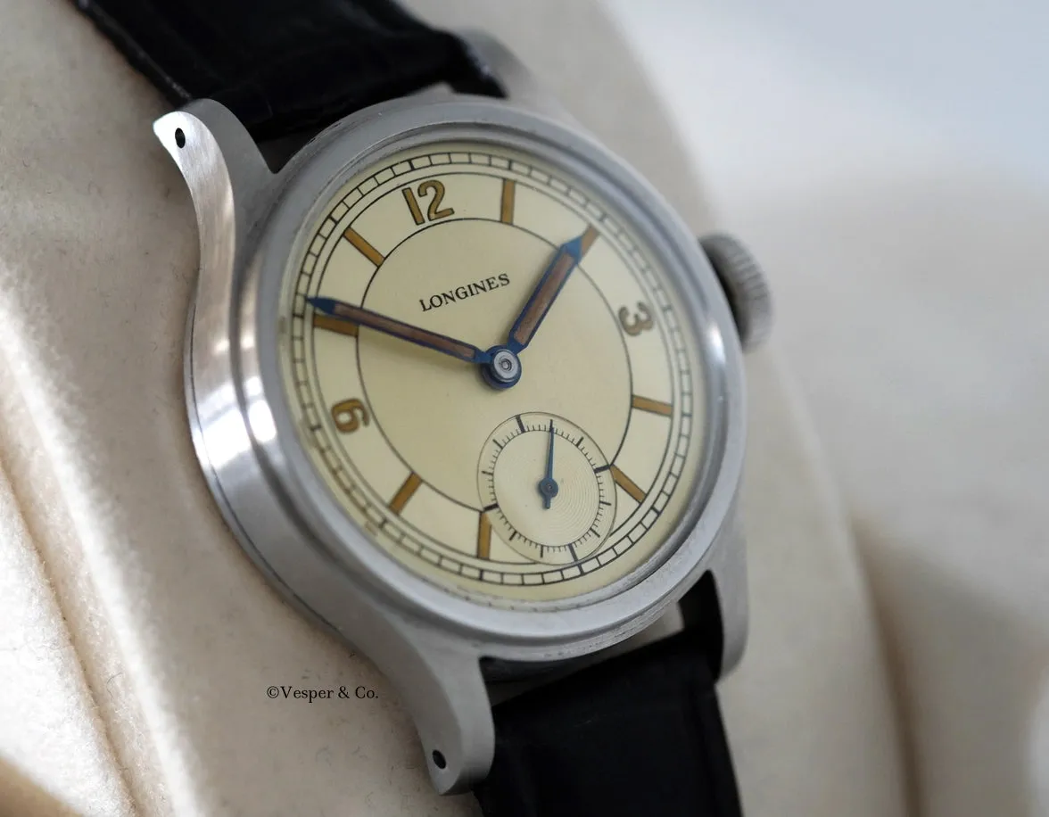 Longines Calatrava Wristwatch with Two-Tone Dial