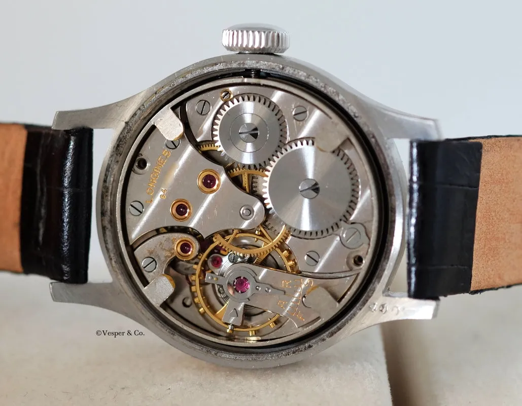 Longines Calatrava Wristwatch with Two-Tone Dial