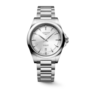 Longines Conquest 38mm Silver Dial Steel Men's Watch L37204726