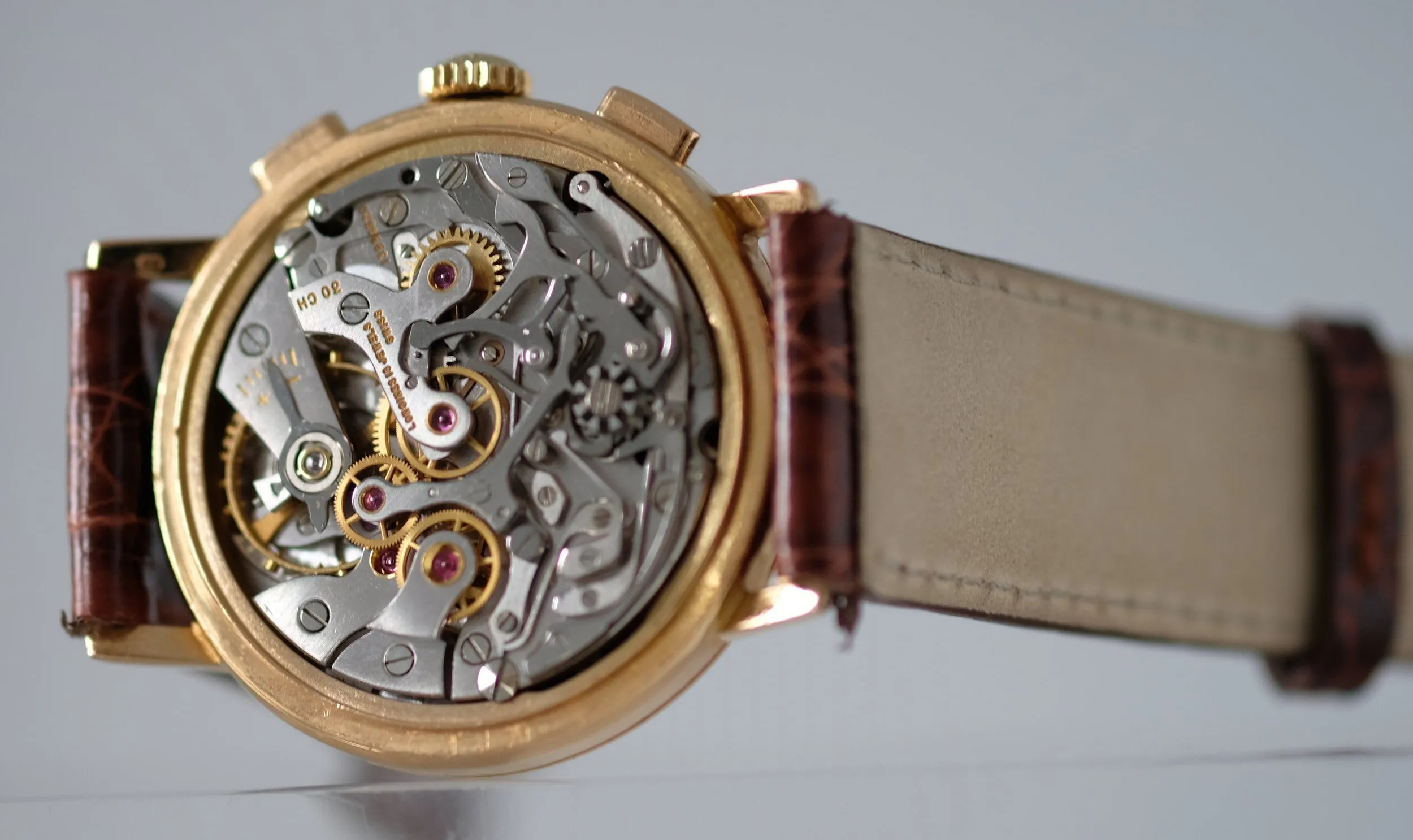 Longines Flyback Chronograph in 18k Rose Gold