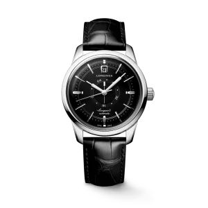 Longines Heritage Classic 38mm Central Power Reserve Black Men's Watch L16484522