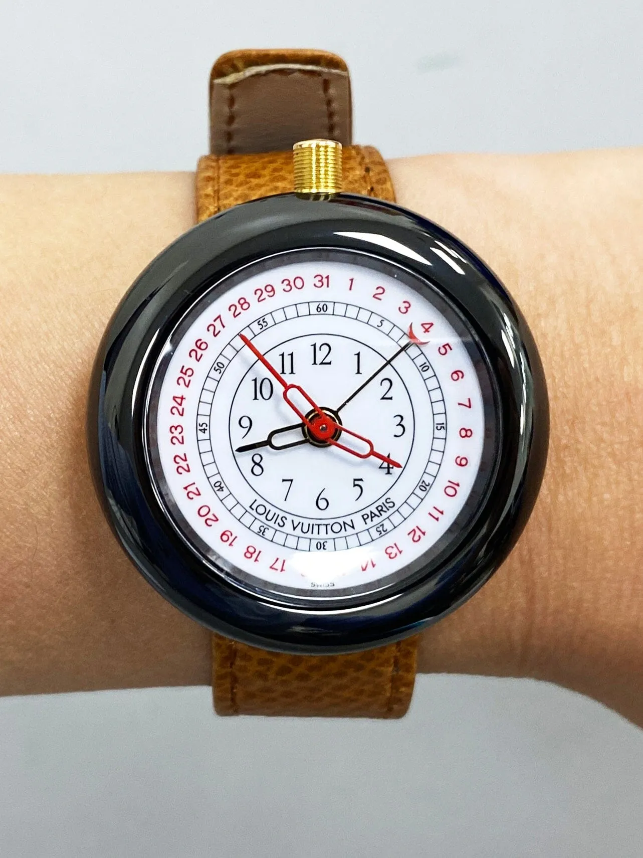 Louis Vuitton “LV2” Monterey II White Dial Ladies Watch