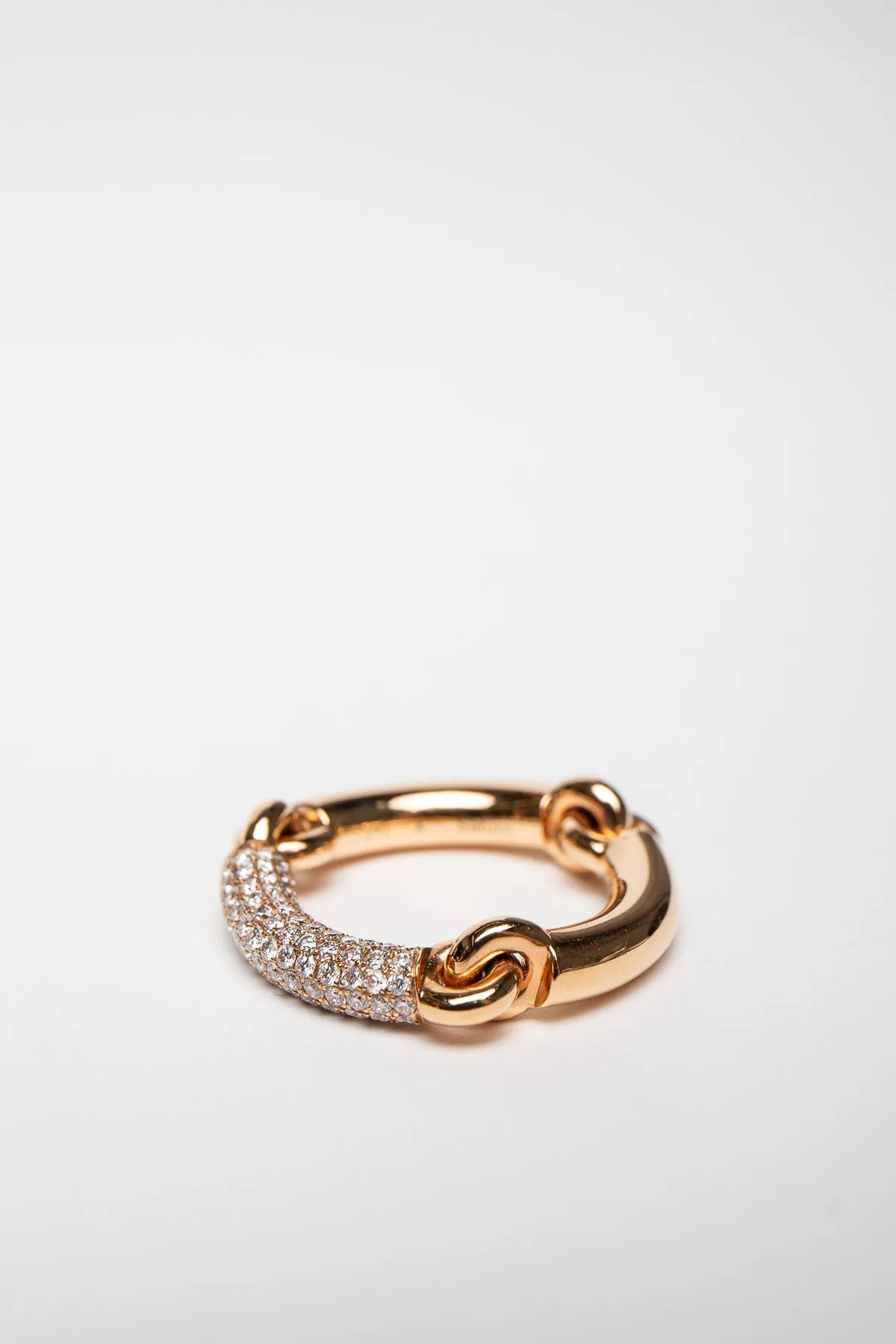 MAOR | 18K ROSE GOLD SOLSTICE RING 1.1CT