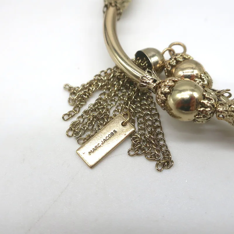 Marc by Marc Jacobs Tassel Wrap Bracelet Gold-Plated Brass