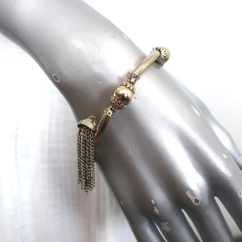 Marc by Marc Jacobs Tassel Wrap Bracelet Gold-Plated Brass
